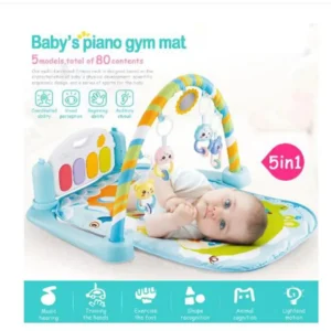 Baby's Piano Gym Mat 5 in 1